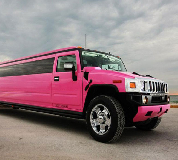 Pink Limos in Newport on Tay
